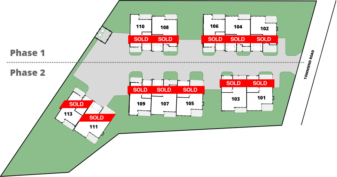Townsend Park Estates Plot Layout